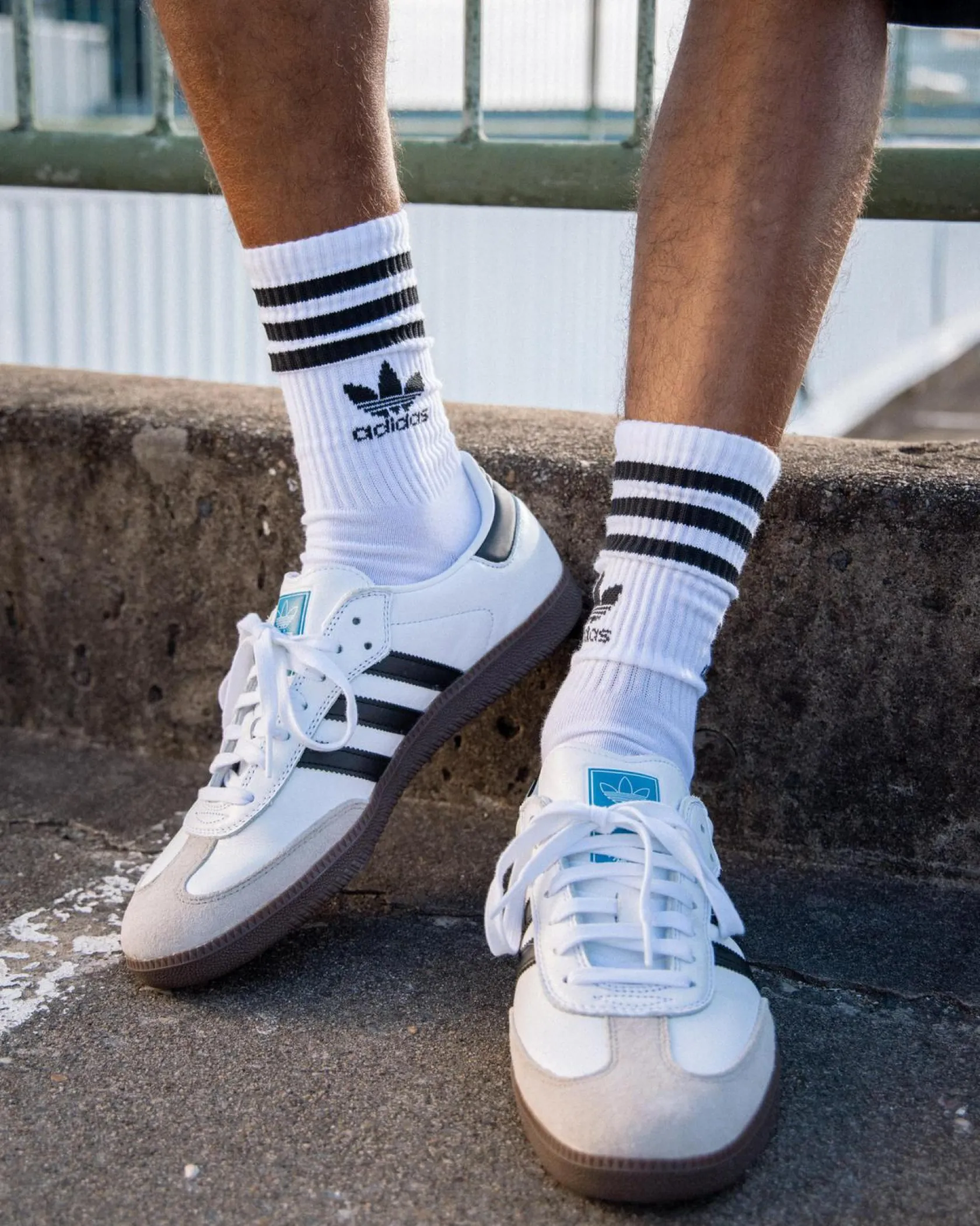 adidas Samba ADV Shoes White/core-black/gum Online