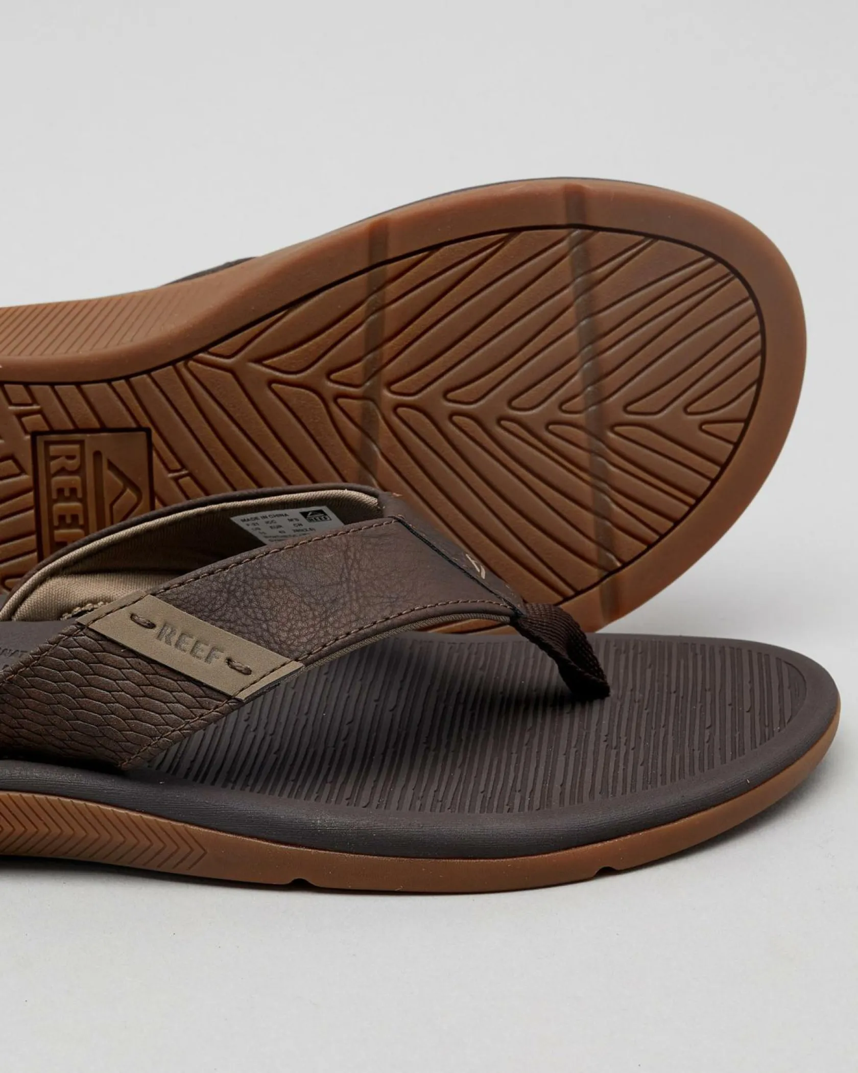 Reef Santa Ana Thongs Brown Clearance