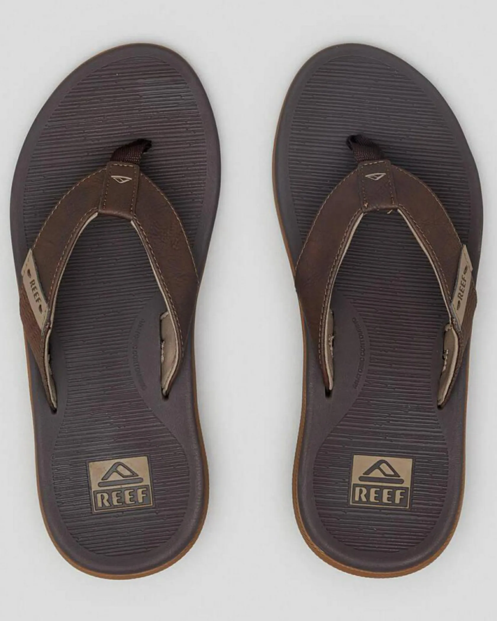 Reef Santa Ana Thongs Brown Clearance