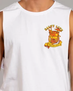 Salty Life Sapore Muscle Tank White Best