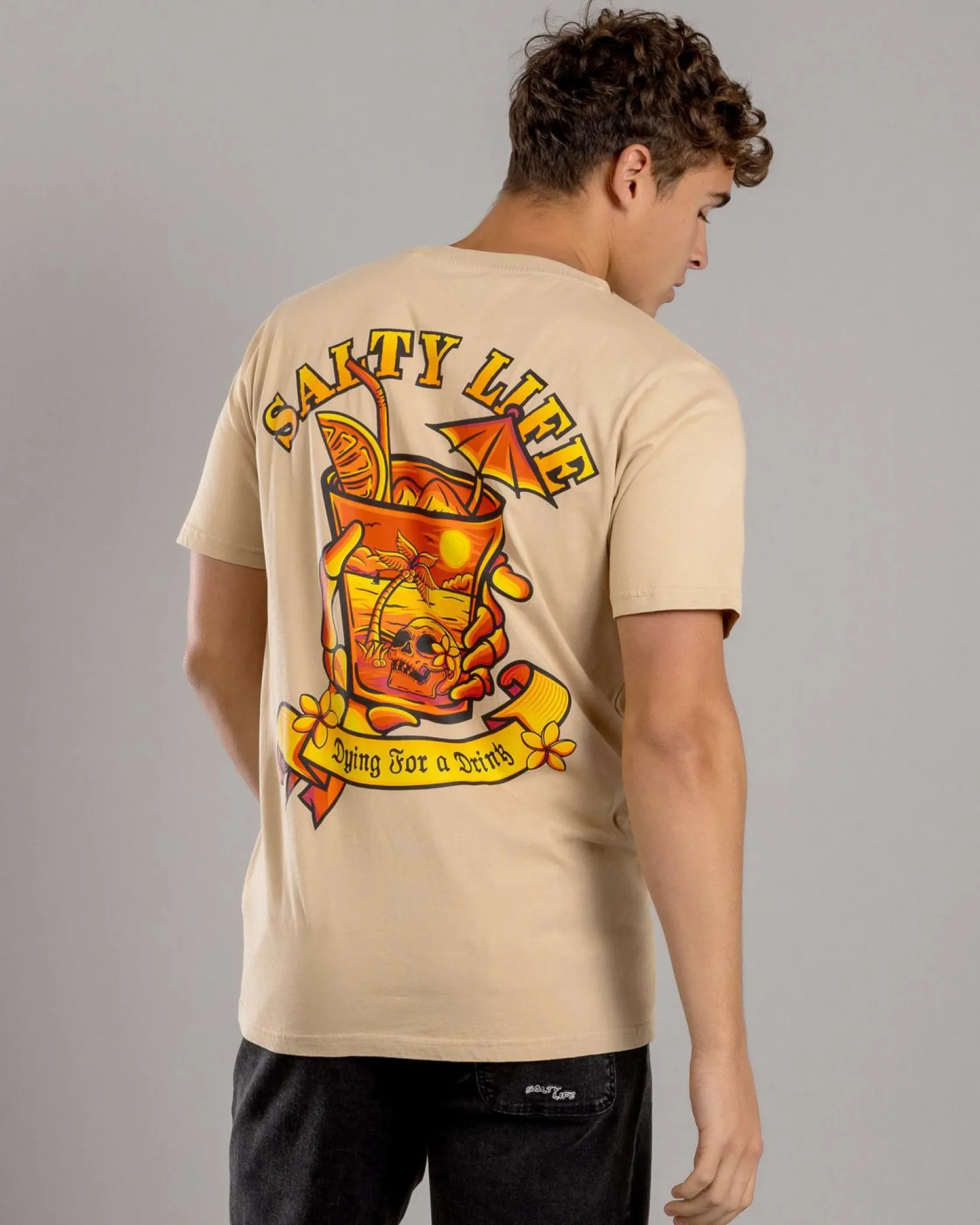Salty Life Sapore T-Shirt Sand Acid Hot