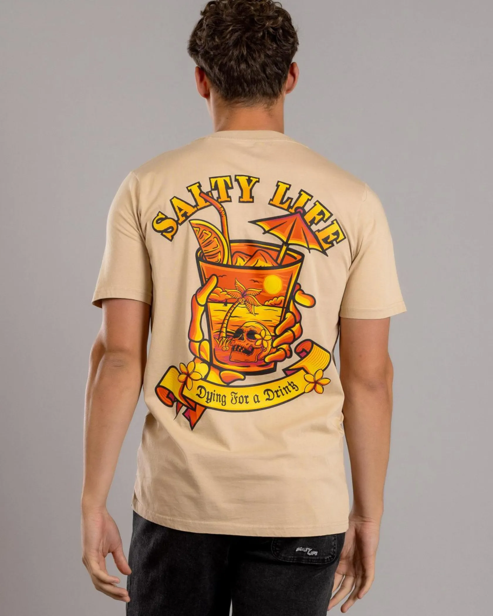 Salty Life Sapore T-Shirt Sand Acid Hot