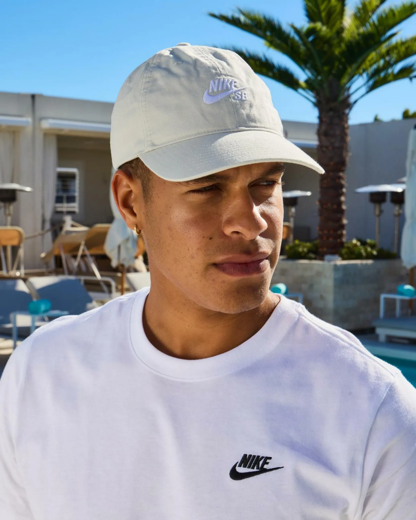 Nike SB Club Cap Light Bone/white Sale