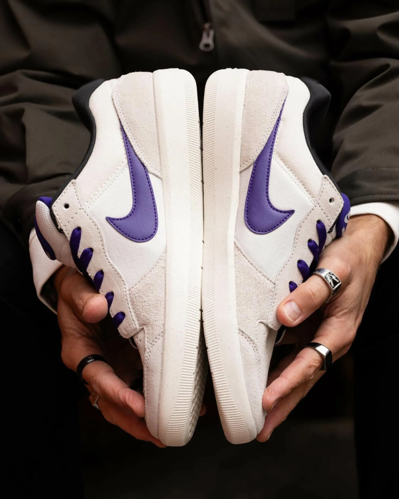 Nike SB Force 58 Shoes Phantom/court Purple-summit White Hot