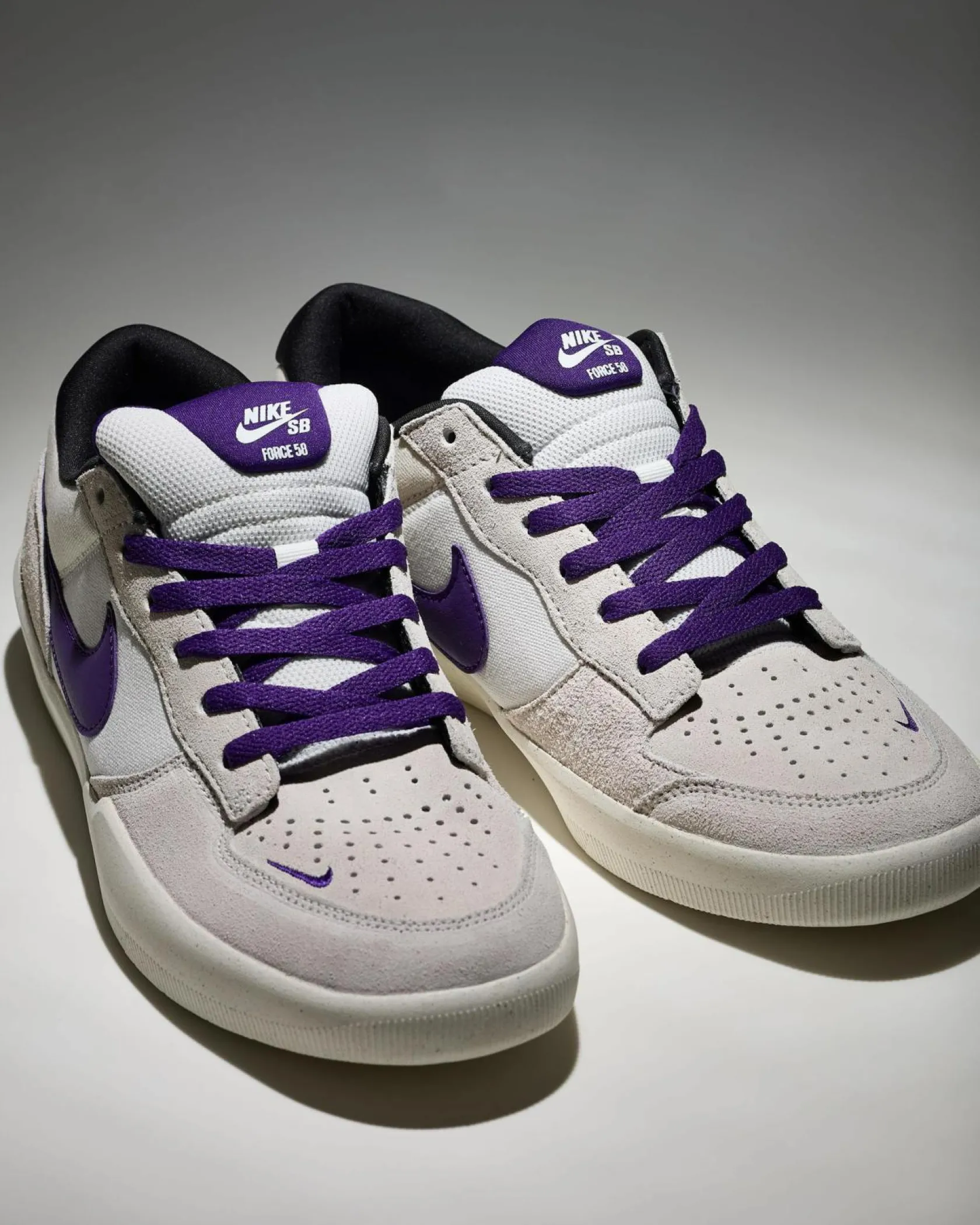 Nike SB Force 58 Shoes Phantom/court Purple-summit White Hot