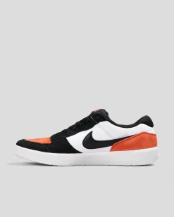 Nike SB Force 58 Shoes White/black-cosmic Clay-white Hot
