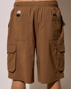 Nike SB Kearny Cargo Shorts Mosswood Brown/white Best