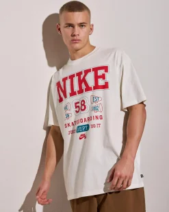 Nike SB M90 Athletics T-Shirt Sail Hot