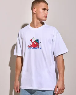 Nike SB M90 Flip Phone T-Shirt White Outlet