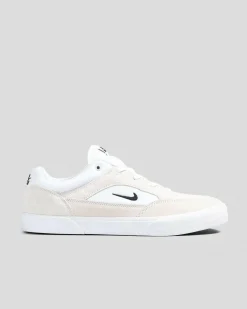 Nike SB Malor Shoes White/black-summit White-gum Light Brown Discount