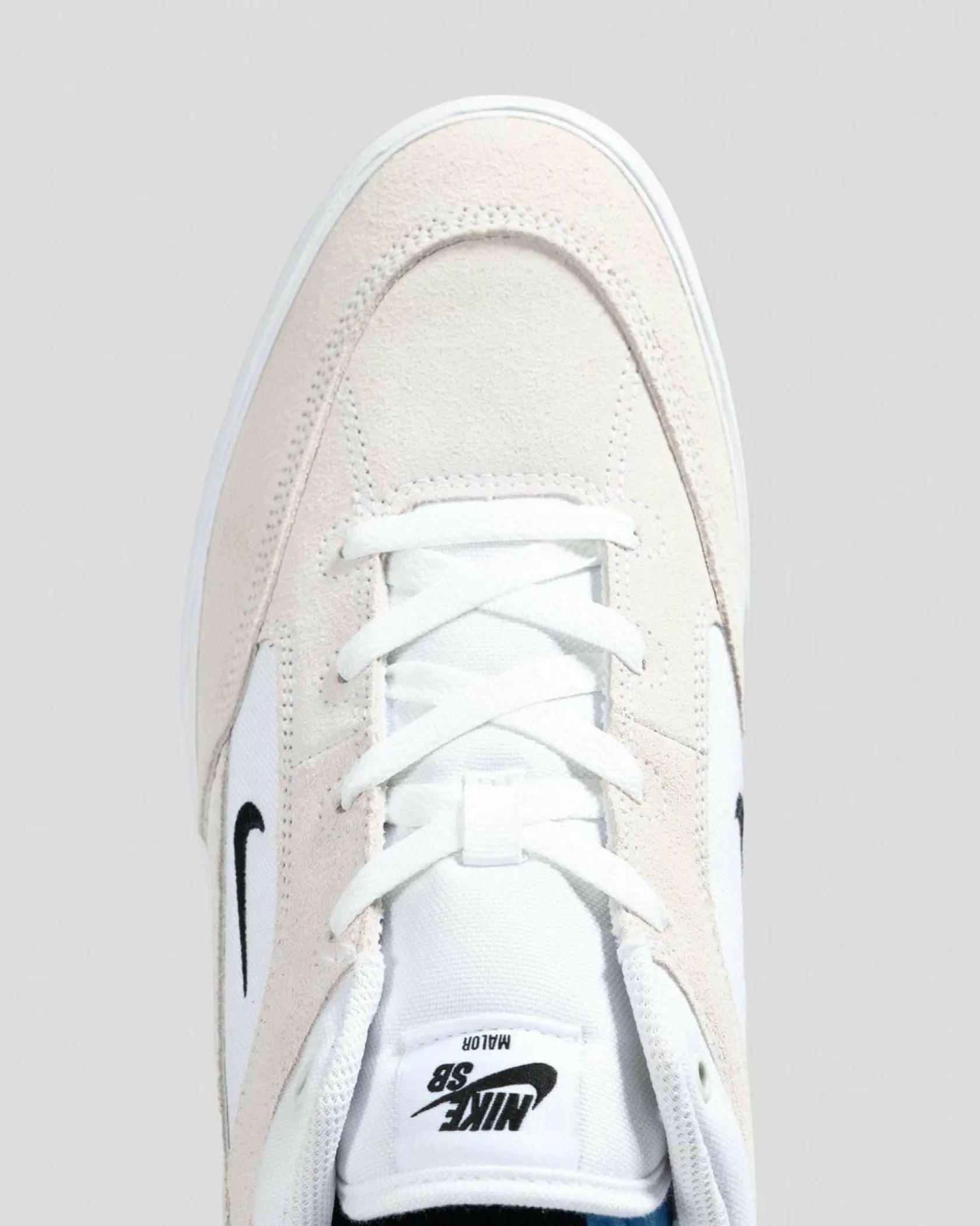 Nike SB Malor Shoes White/black-summit White-gum Light Brown Discount