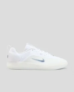 Nike SB Zoom Nyjah 4 Shoes White/summit White-lt Lemon Twist New