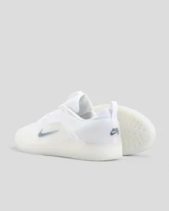 Nike SB Zoom Nyjah 4 Shoes White/summit White-lt Lemon Twist New