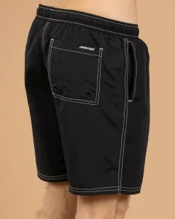 Santa Cruz SC Hollow Strip Shorts Black