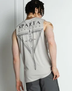 Sparta Scabbard Muscle Tank Grey Acid New