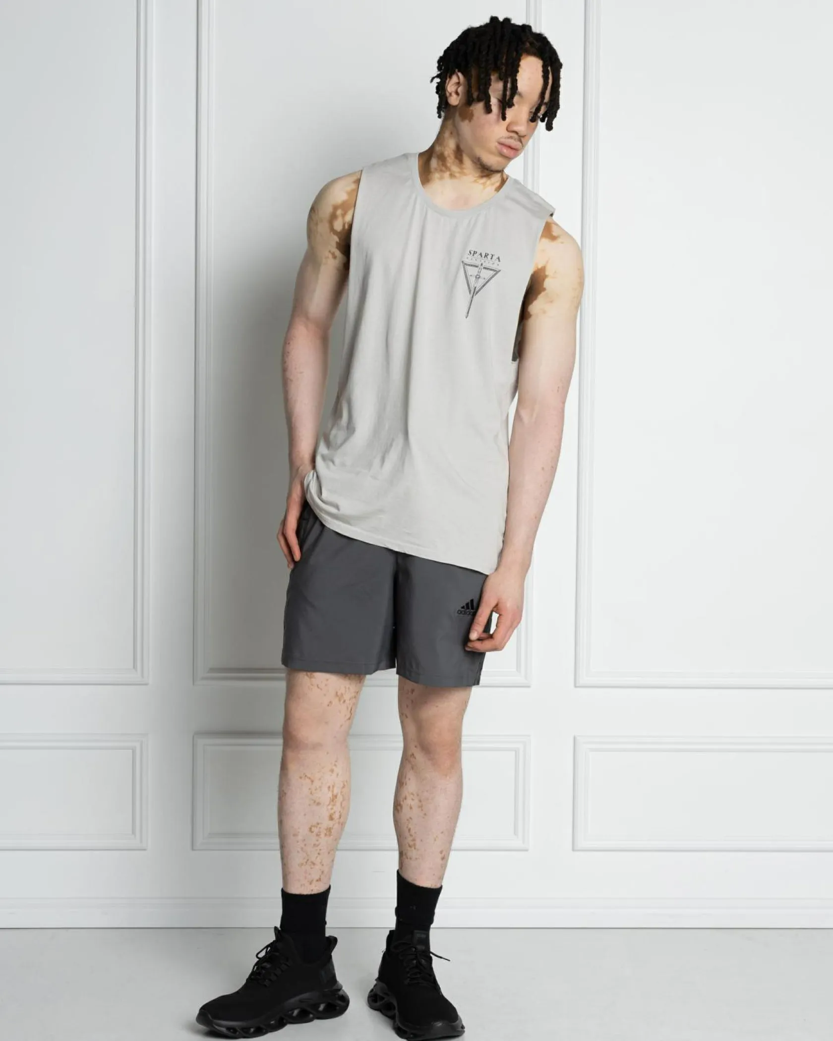 Sparta Scabbard Muscle Tank Grey Acid New
