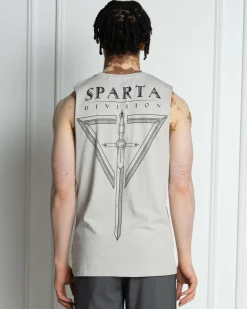 Sparta Scabbard Muscle Tank Grey Acid New