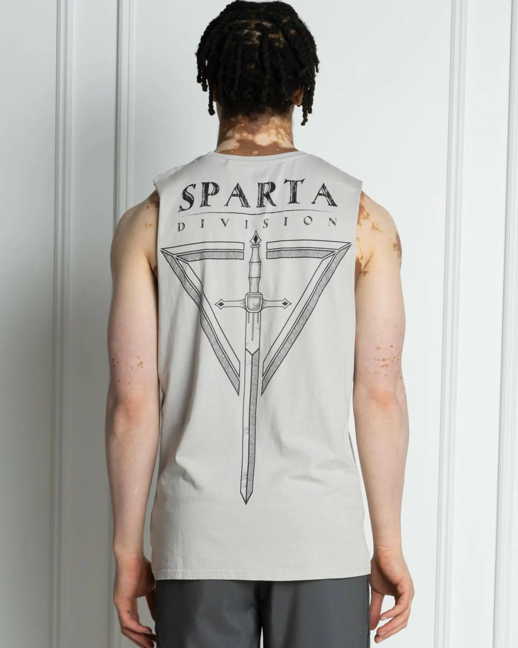 Sparta Scabbard Muscle Tank Grey Acid New