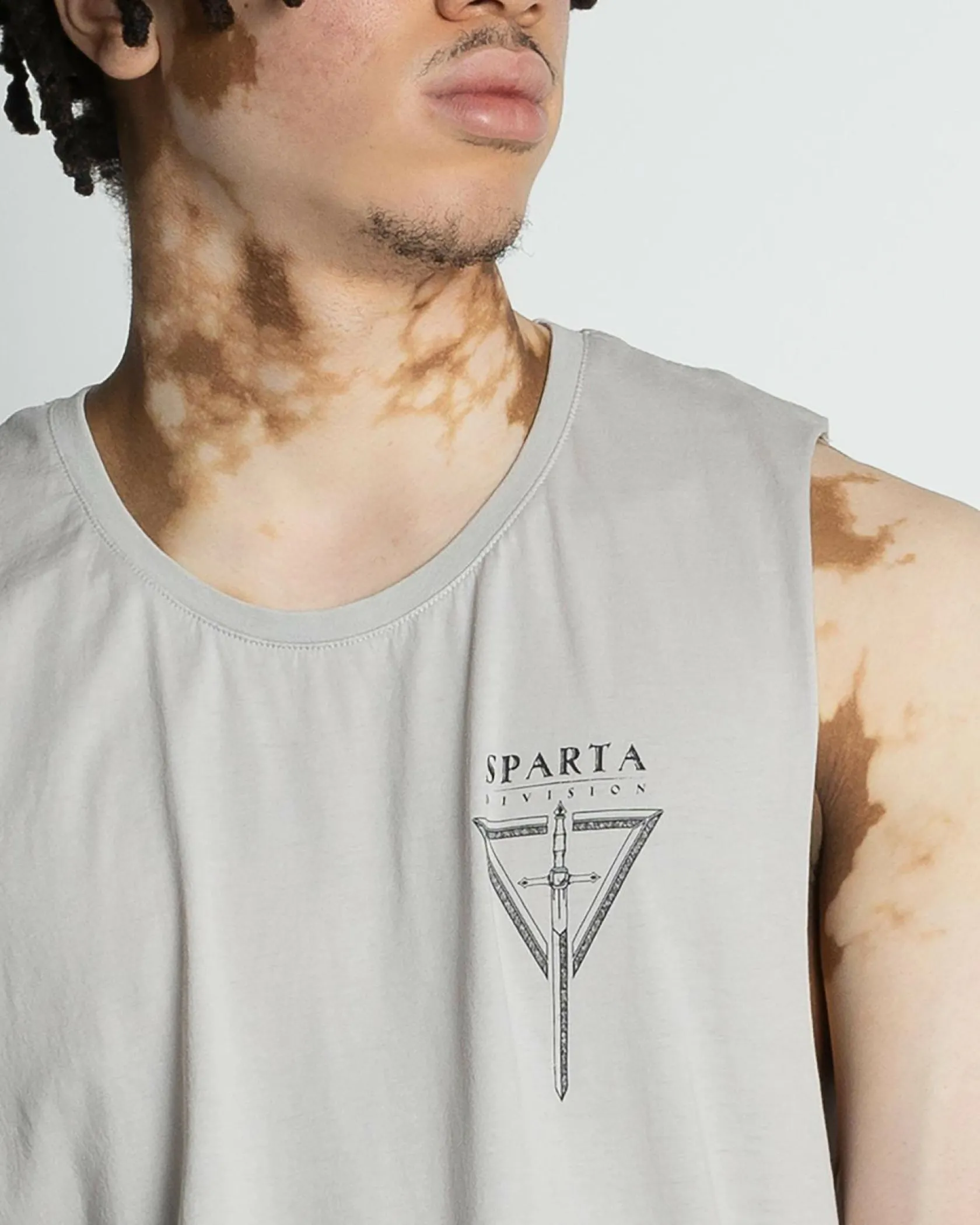 Sparta Scabbard Muscle Tank Grey Acid New