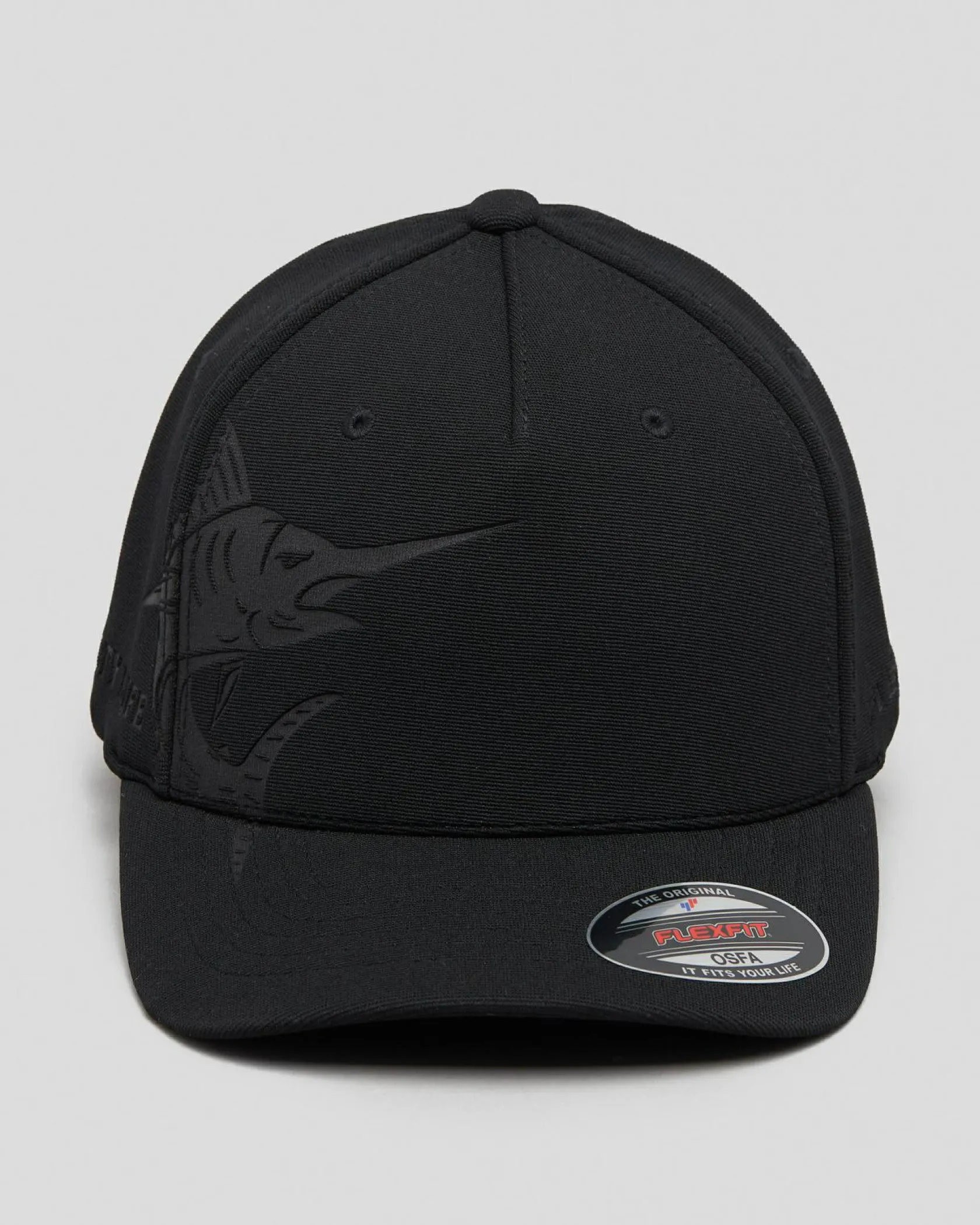 Salty Life Scaled Mini Ottoman Flexfit Cap Black Outlet