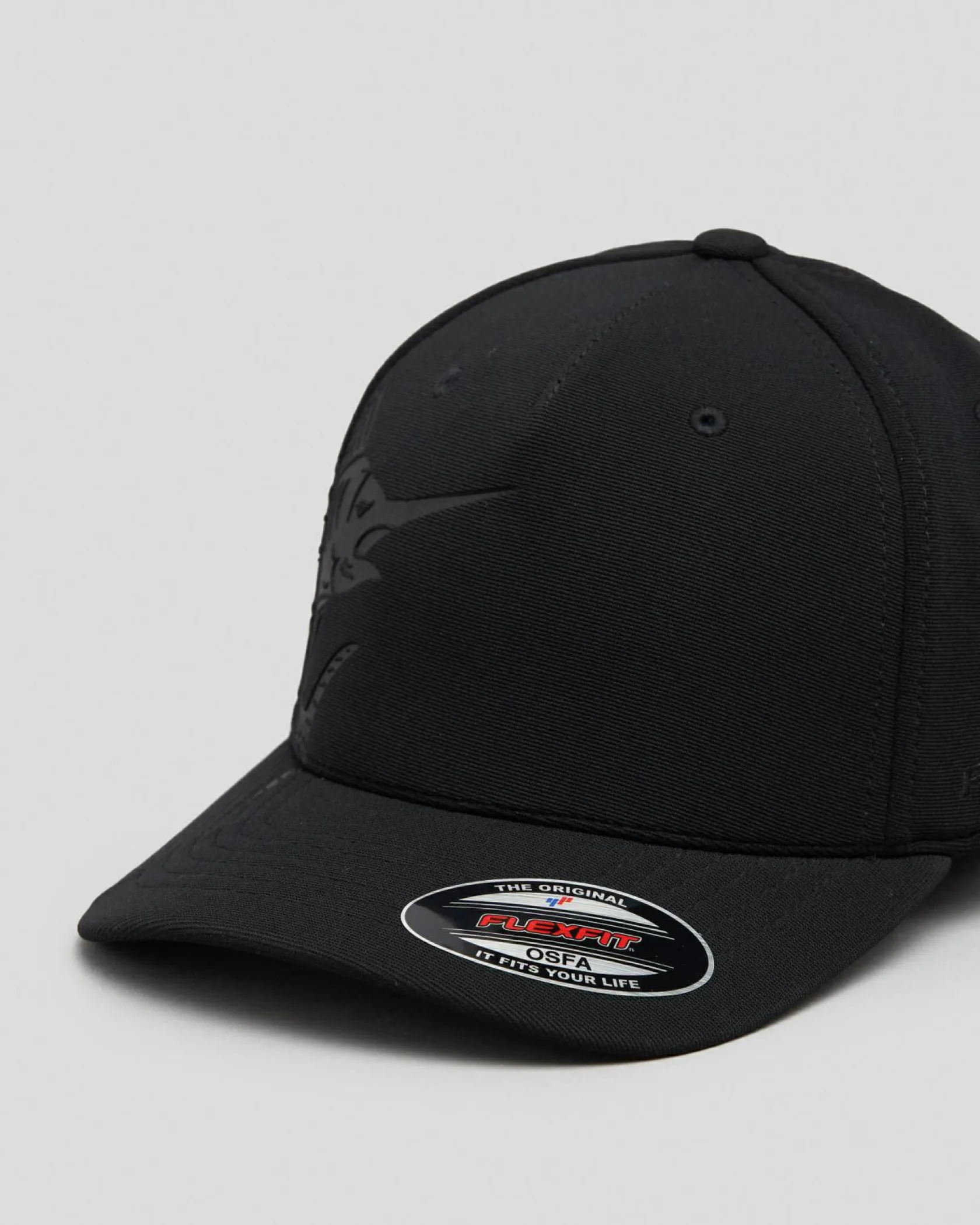 Salty Life Scaled Mini Ottoman Flexfit Cap Black Outlet