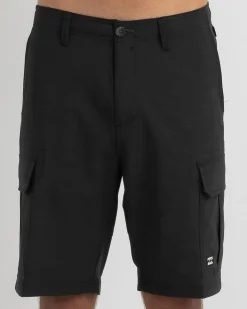 Billabong Scheme X Cargo Shorts Black New