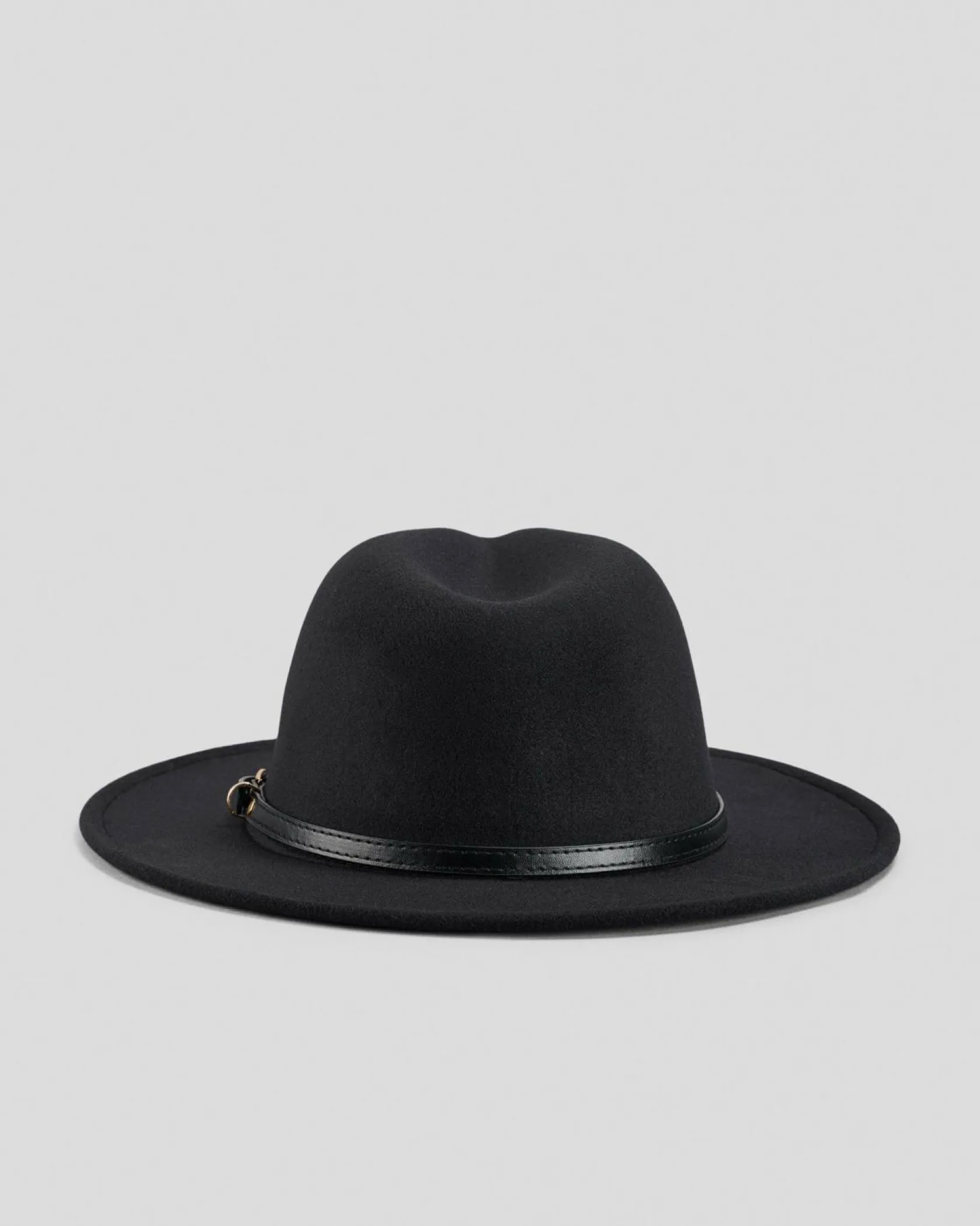 Miscellaneous Schrader Panama Felt Hat Black Sale