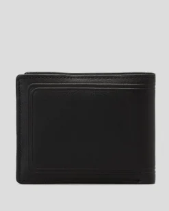 Billabong Scope 2 In 1 Leather Wallet Black Sale