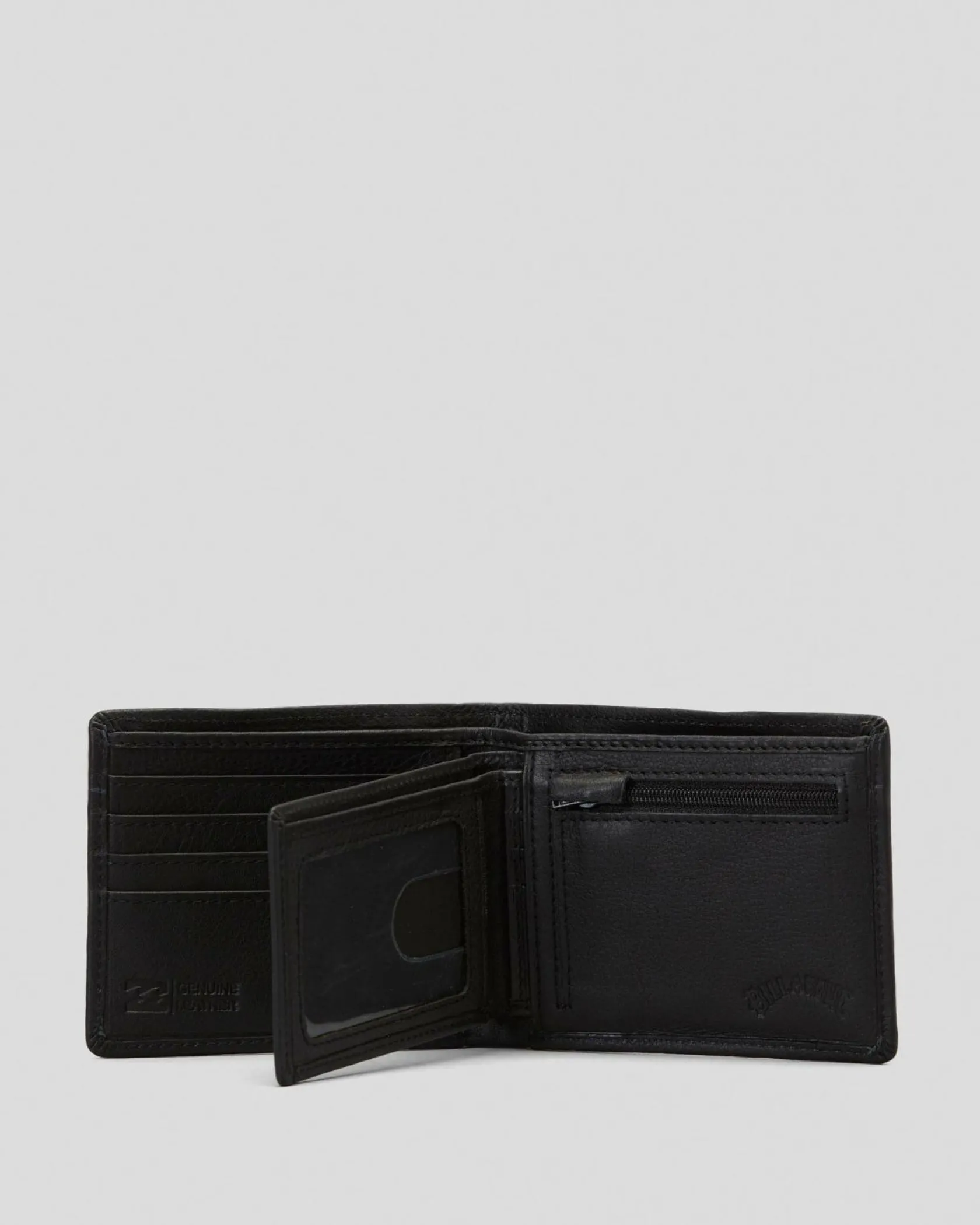 Billabong Scope 2 In 1 Leather Wallet Black Sale