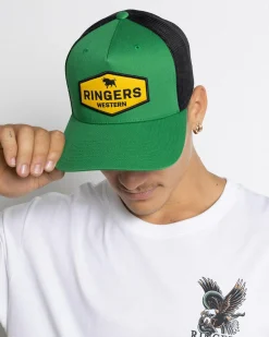 Ringers Western Scotty Trucker Cap Green Best