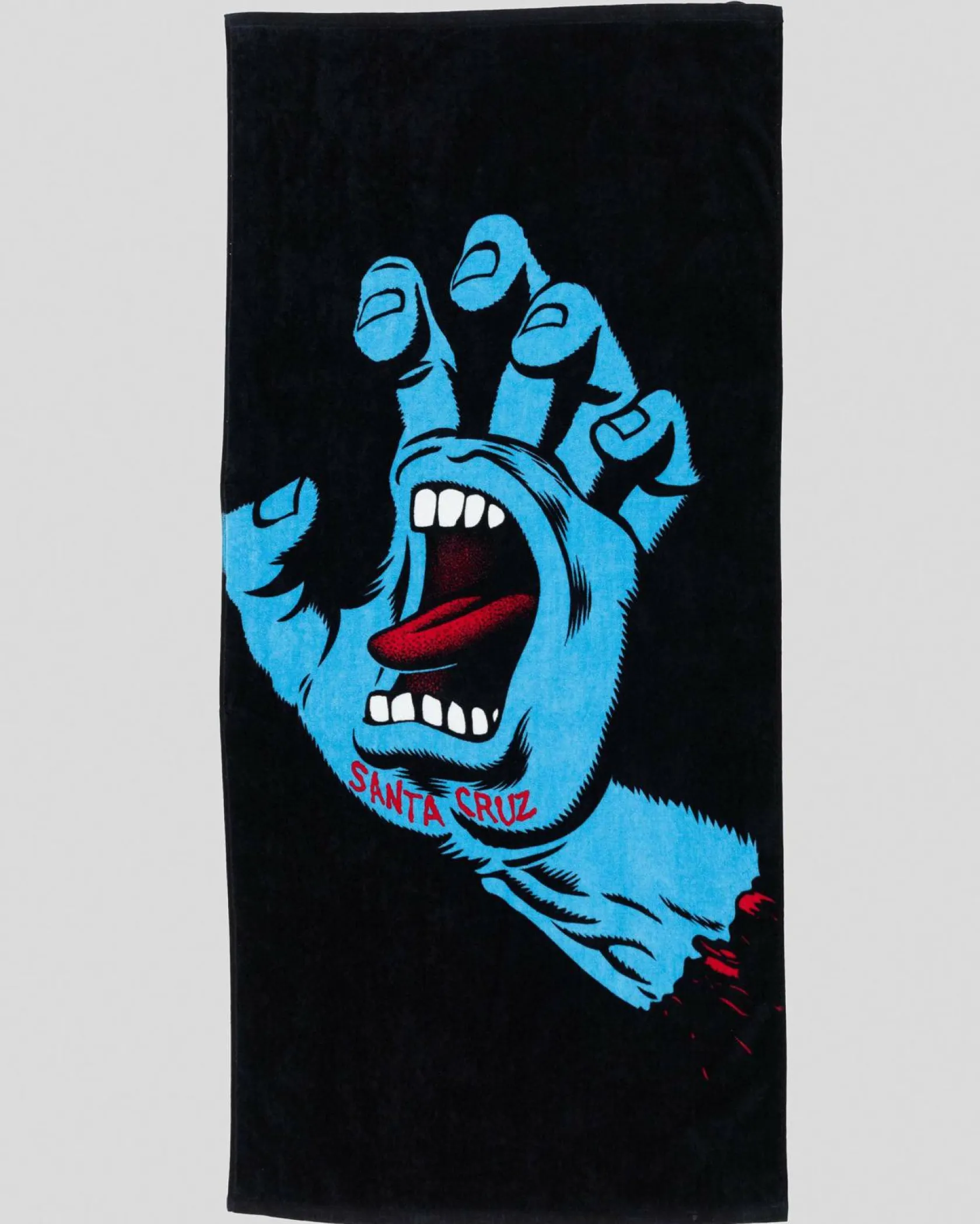 Santa Cruz Screaming Hand Towel Black Sale