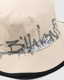 Billabong Script Boonie Hat Stone