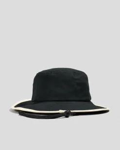 Billabong Script Boonie Wide Brim Hat Black New