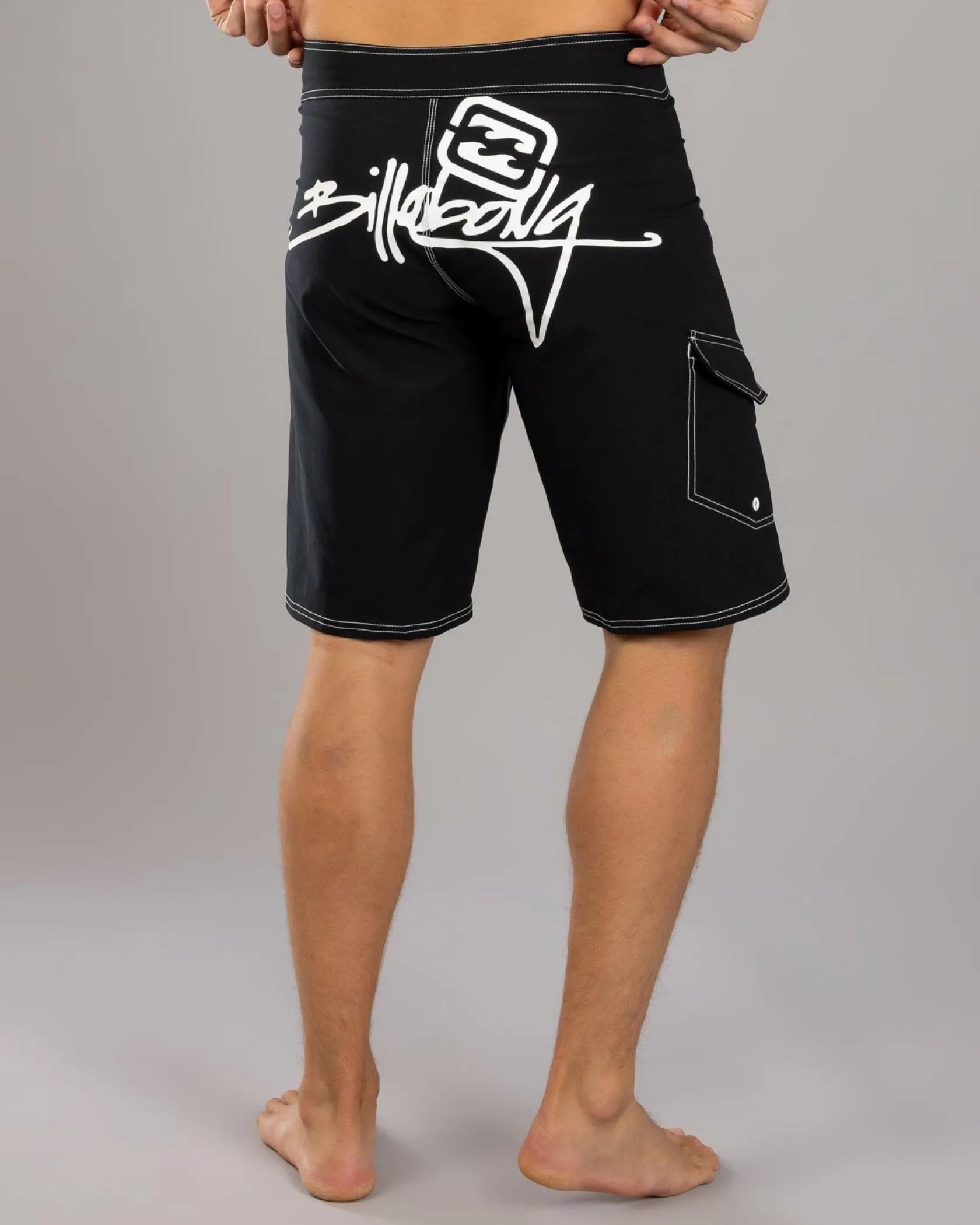 Billabong Script Og Board Shorts Black Hot
