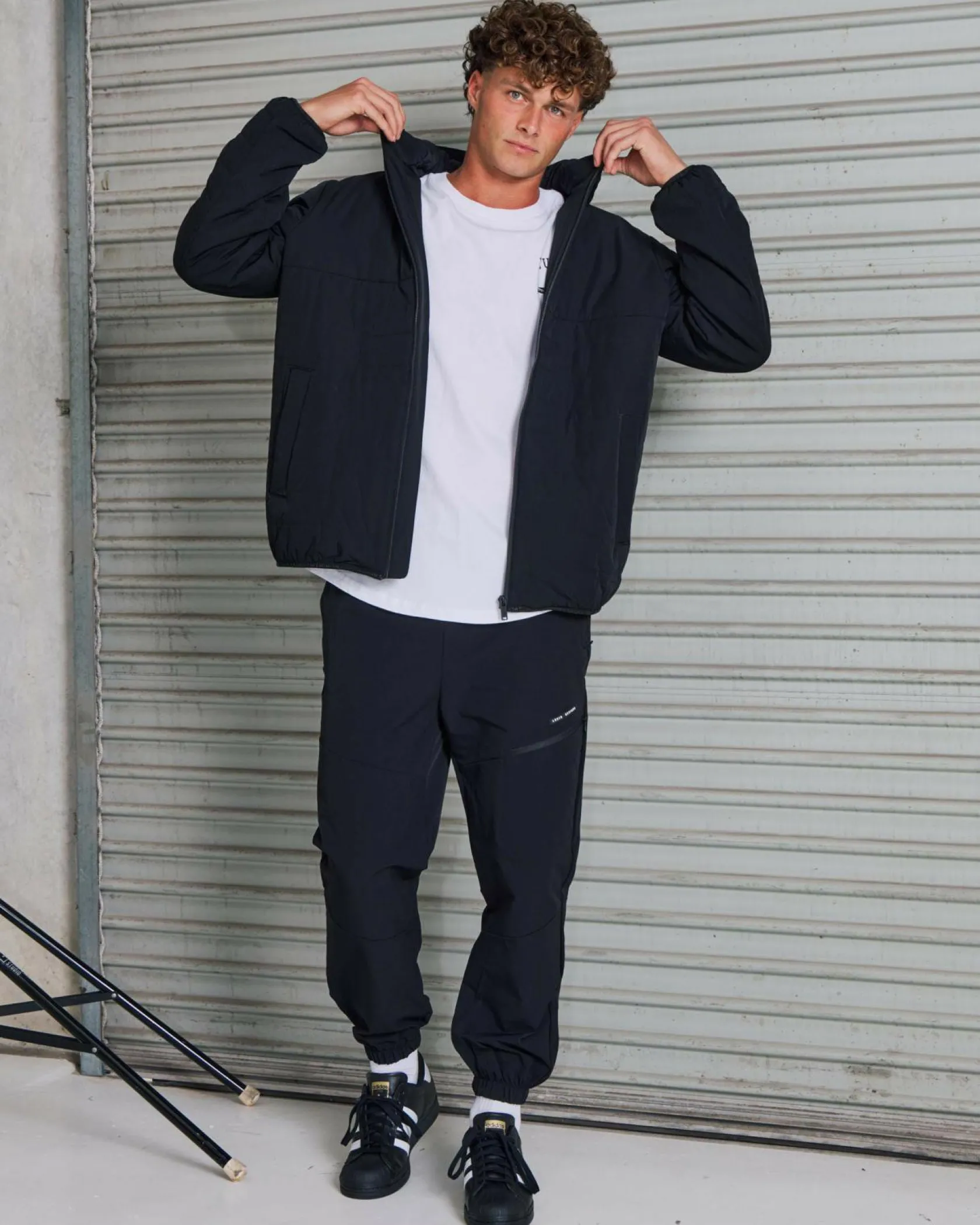 Lucid Sculpt Track Pants Black Hot