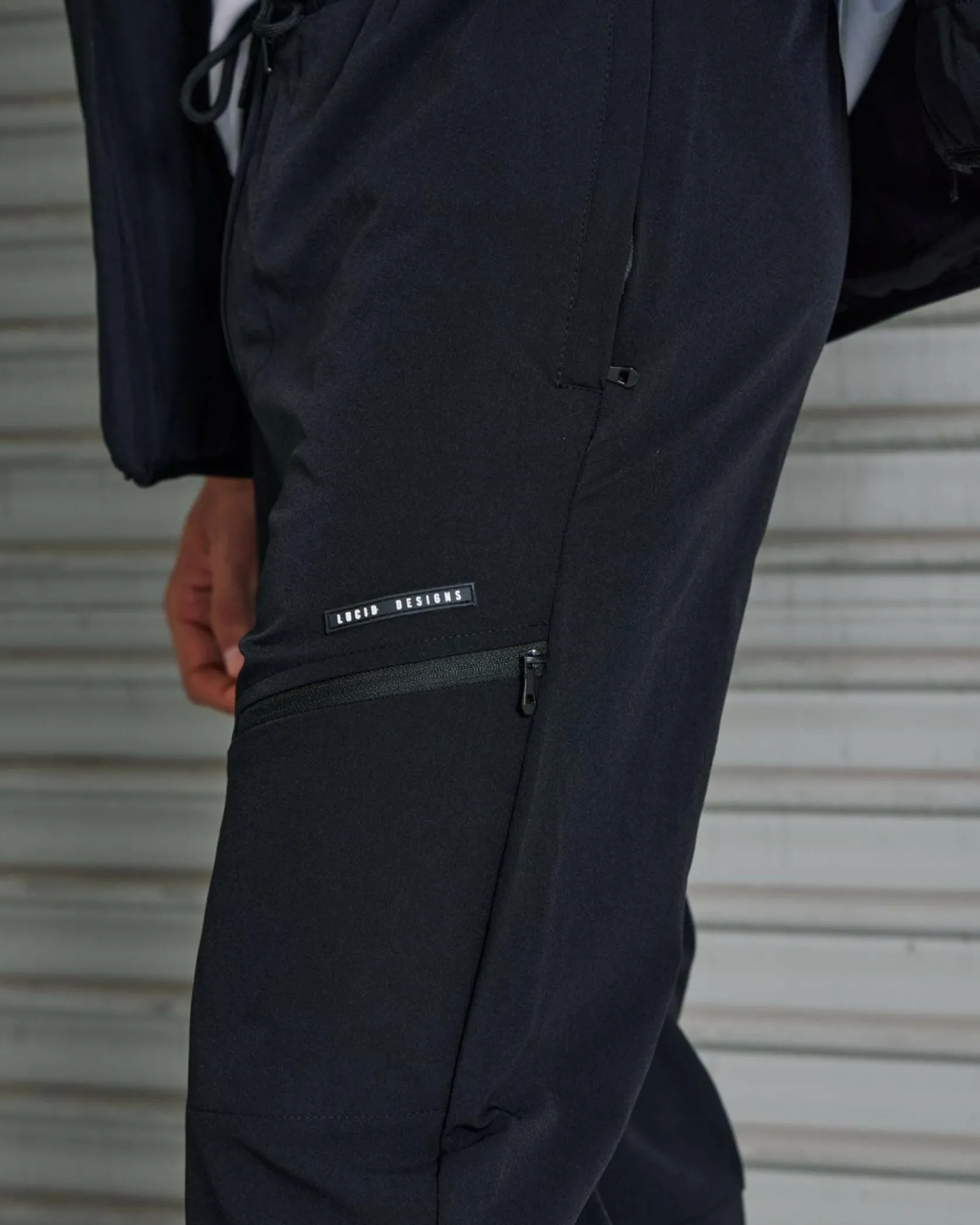 Lucid Sculpt Track Pants Black Hot