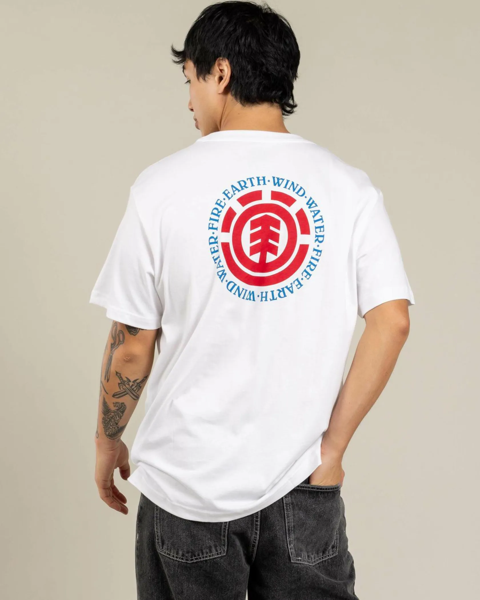 Element Seal T-Shirt Optic White Hot
