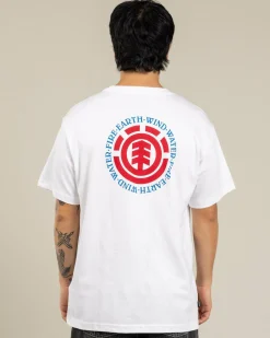 Element Seal T-Shirt Optic White Hot
