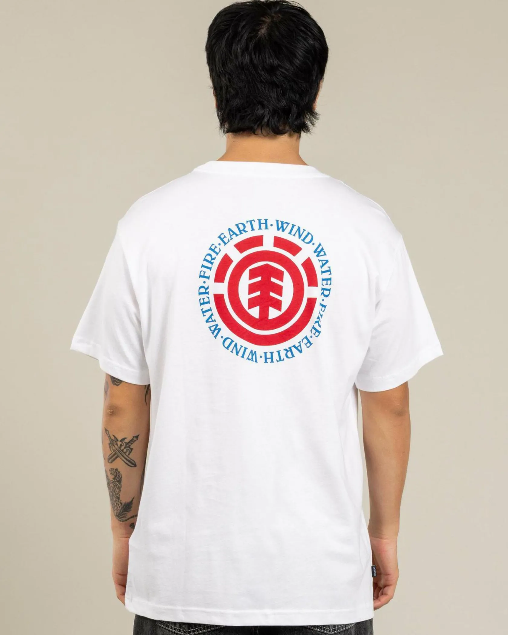 Element Seal T-Shirt Optic White Hot