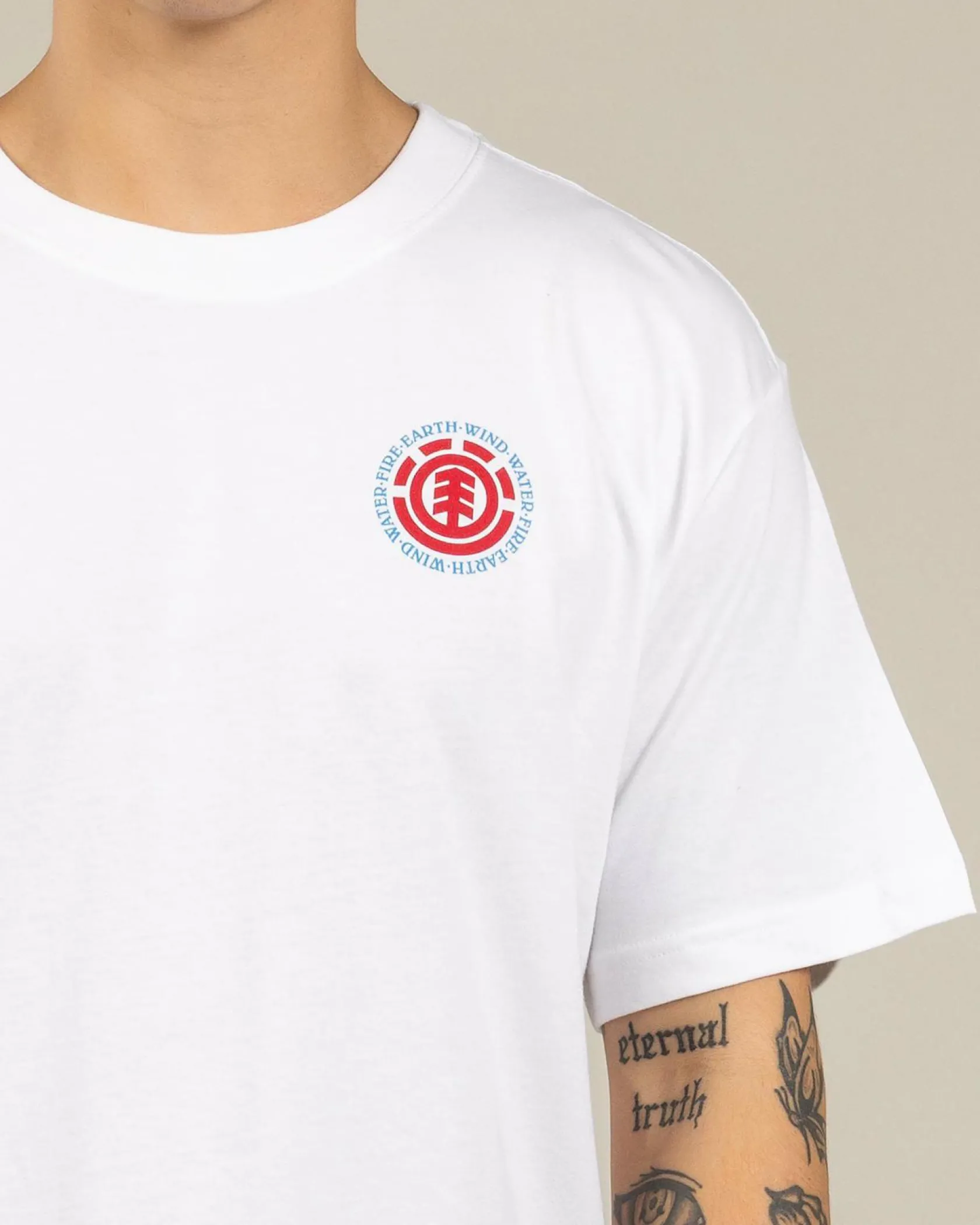 Element Seal T-Shirt Optic White Hot