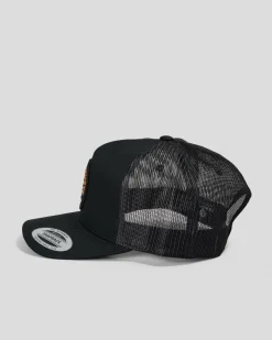 The Mad Hueys Searching For Some FKs Twill Trucker Cap Black New