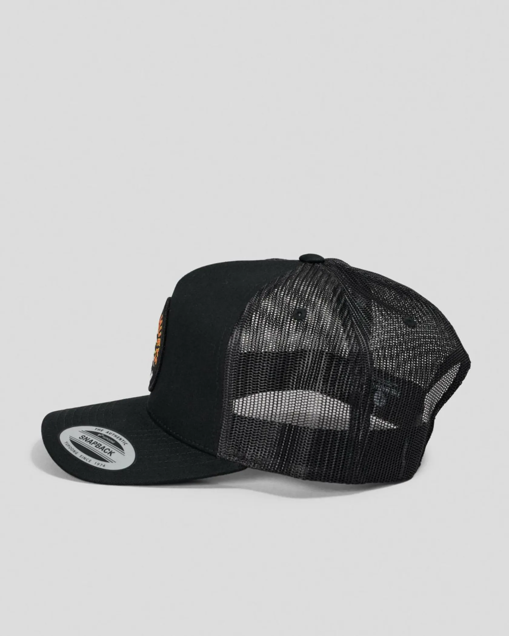 The Mad Hueys Searching For Some FKs Twill Trucker Cap Black New