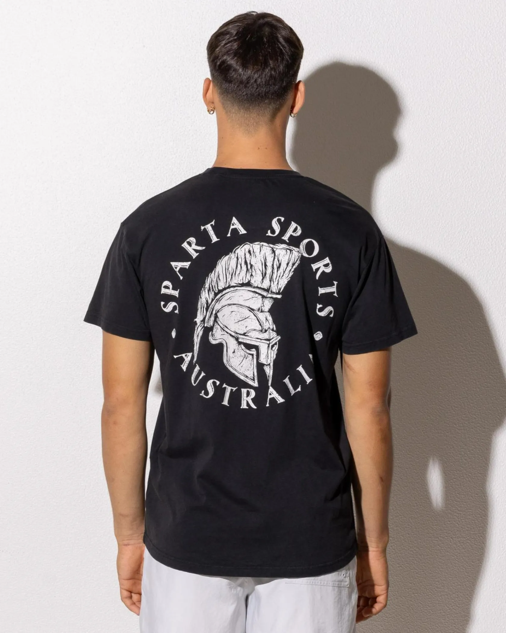 Sparta Sentinel T-Shirt Black Acid New
