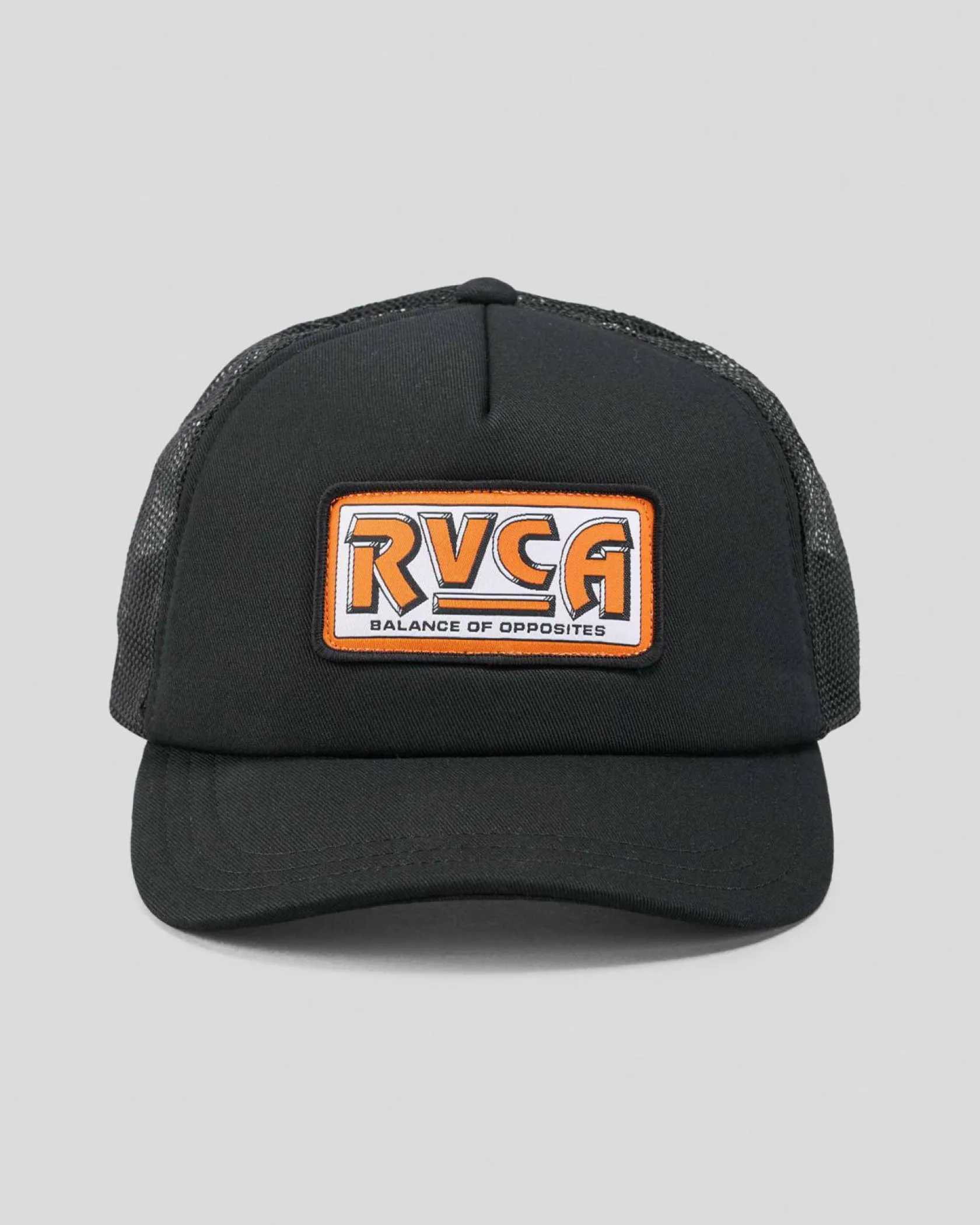 RVCA Service Foamy 2 Trucker Cap Black 2 Clearance