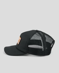 RVCA Service Foamy 2 Trucker Cap Black 2 Clearance
