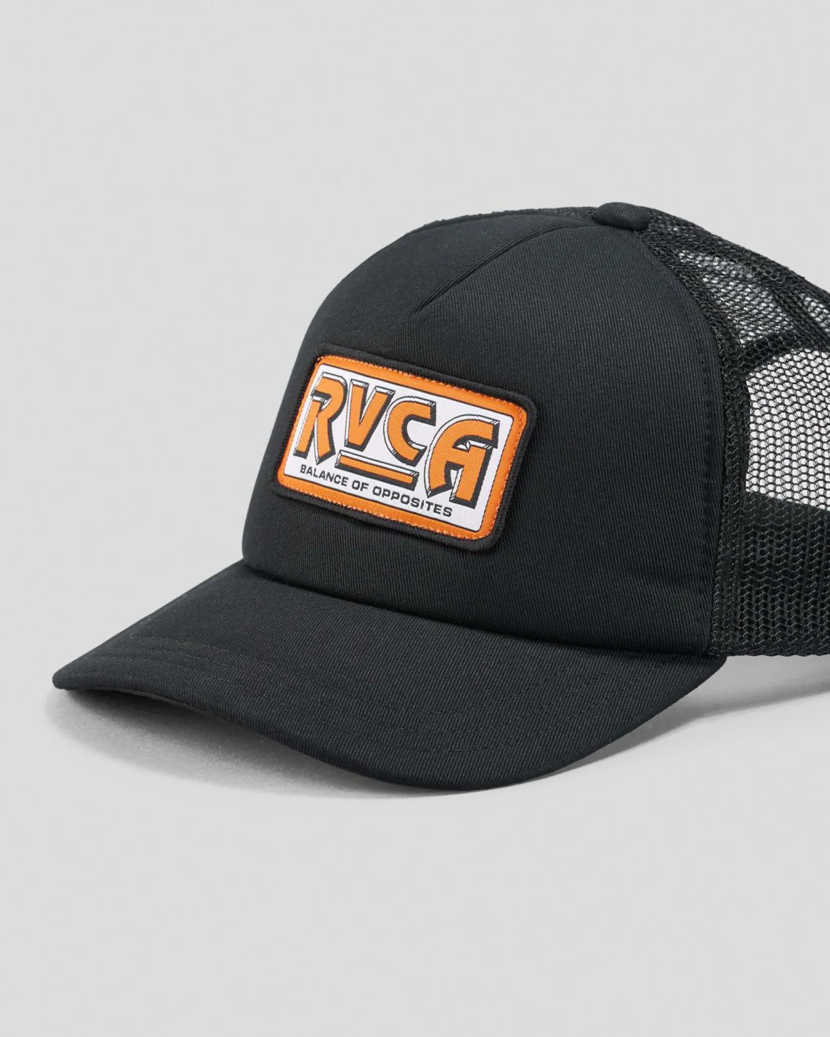 RVCA Service Foamy 2 Trucker Cap Black 2 Clearance