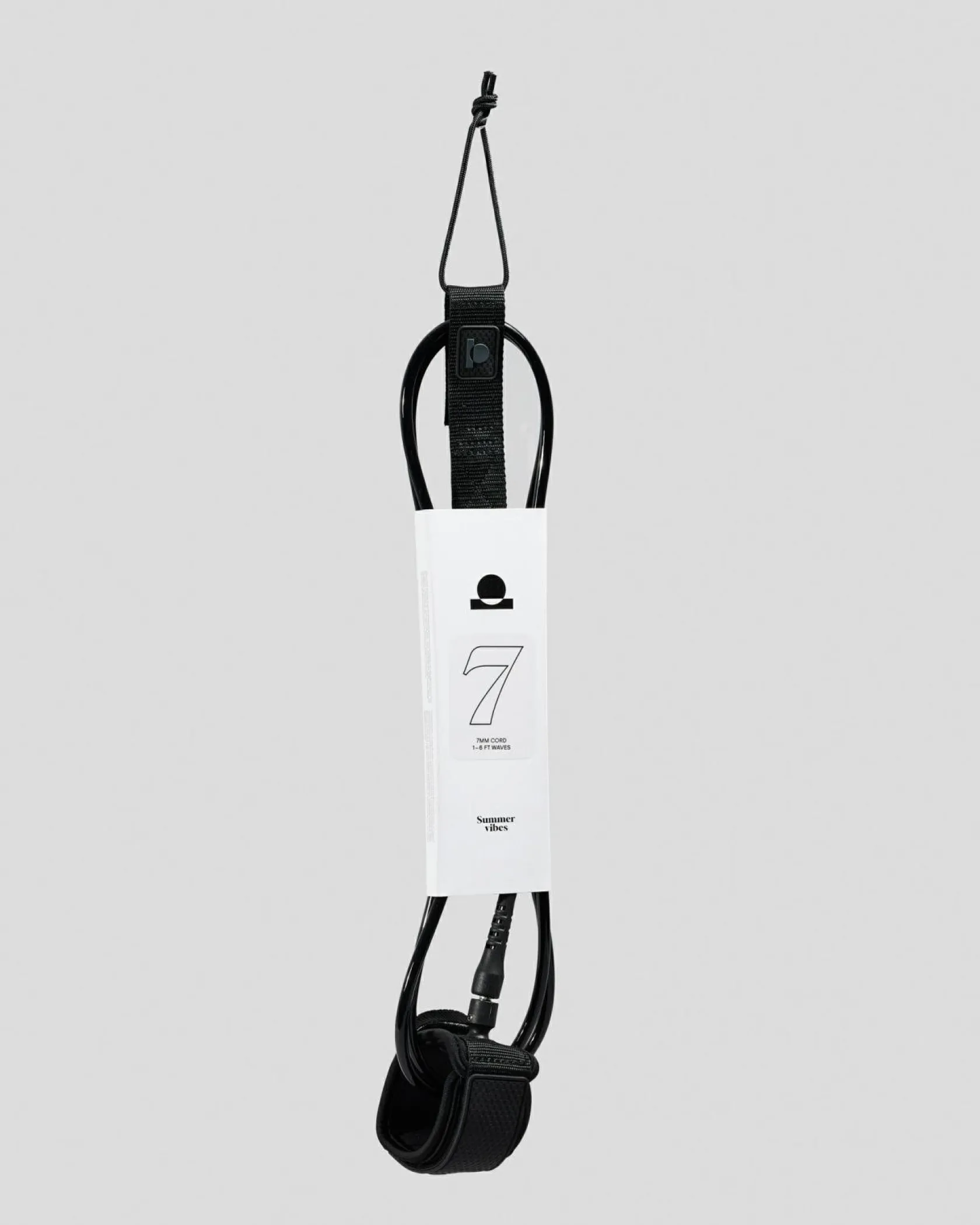 Summer Vibes Session 7ft Leash Black New