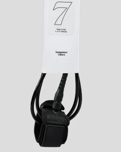 Summer Vibes Session 7ft Leash Black New