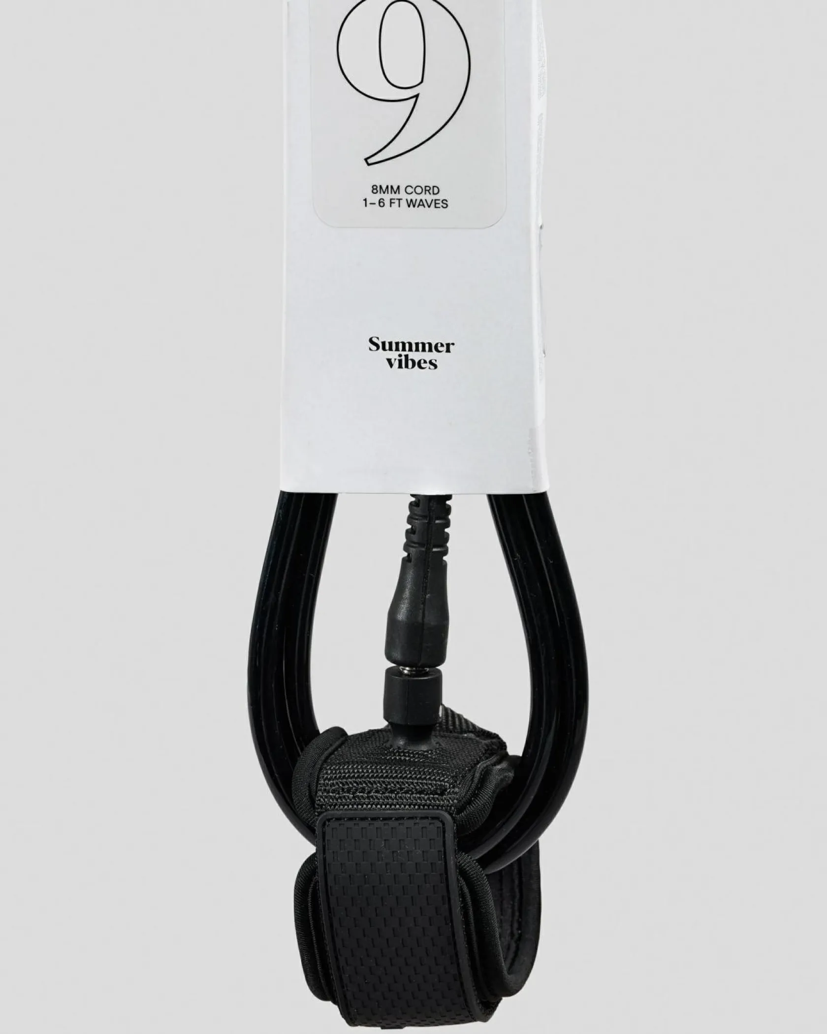 Summer Vibes Session 9ft Leash Black Discount