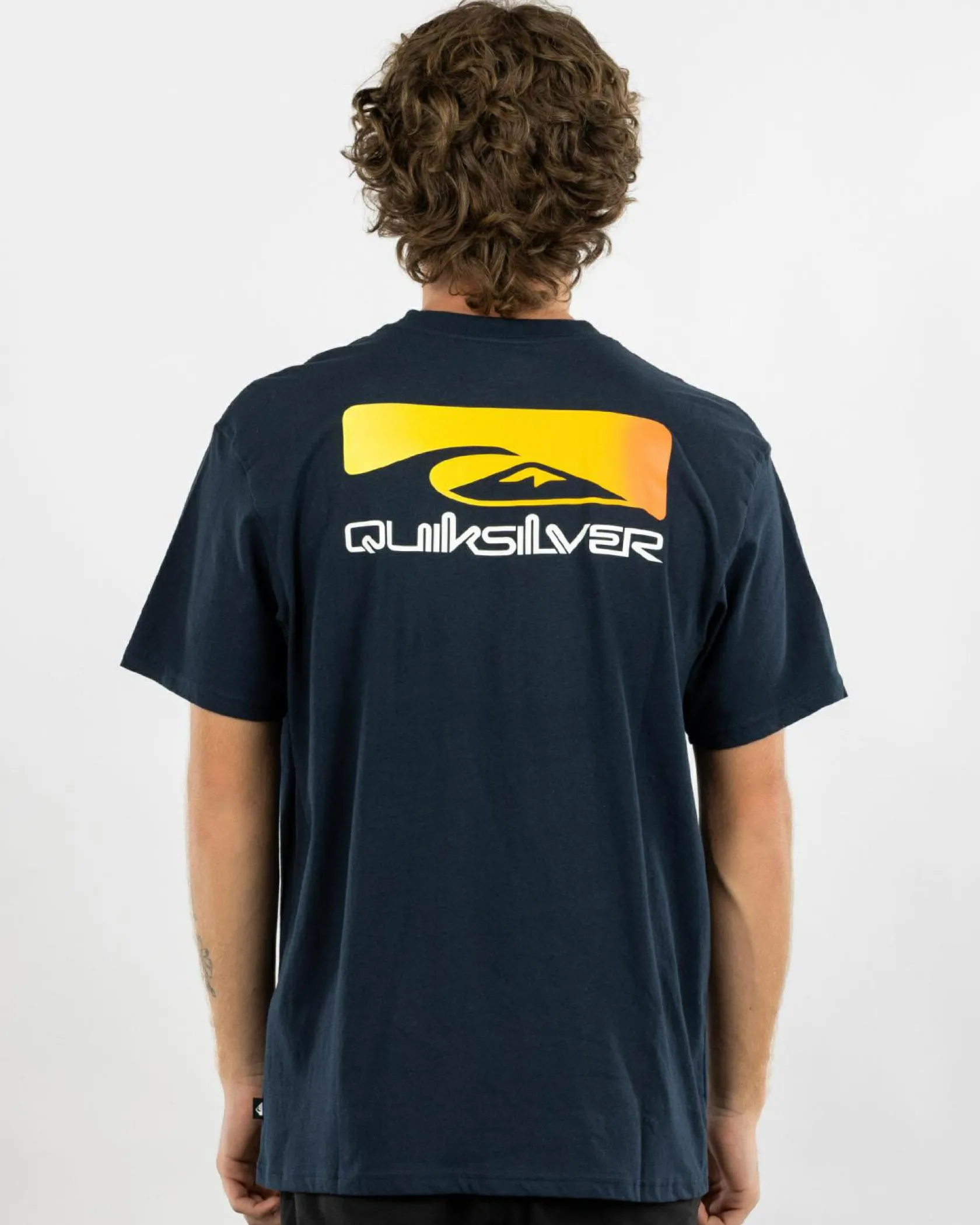 Quiksilver Shadow Cast T-Shirt Dark Navy Outlet